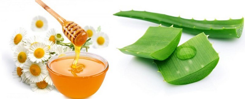 mặt nạ nha đam mật ong